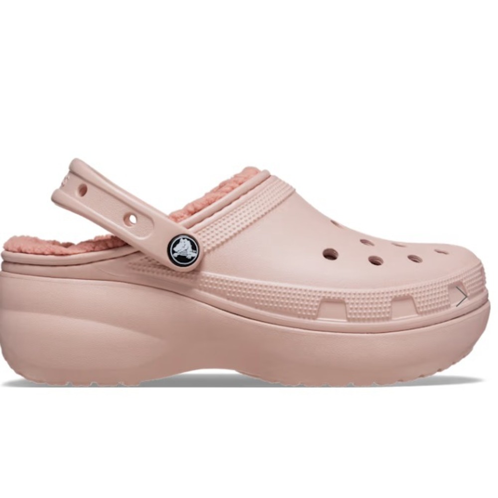 CROCS Boys/Unisex Size 4 Blush (Lined for Warmth)